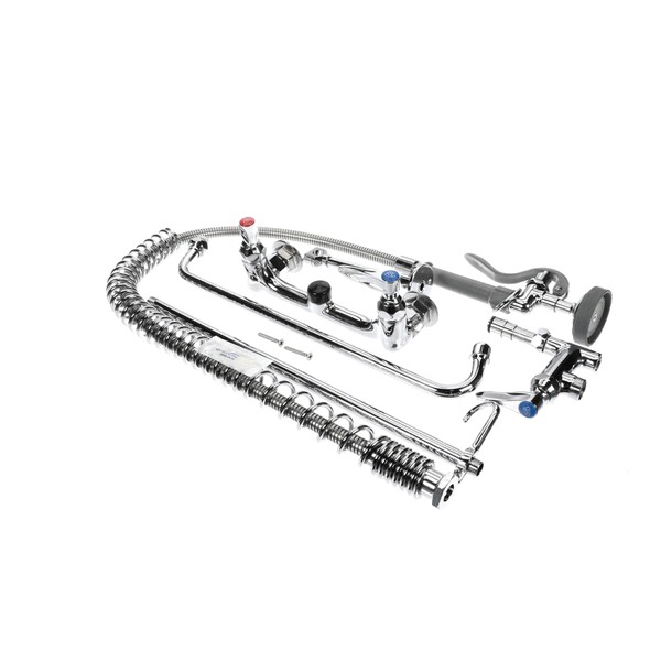 (image for) T&S Brass B-0133-ADF16-B EASYINSTALL PRE-RINSE UNIT: 8 WALL MOUNT